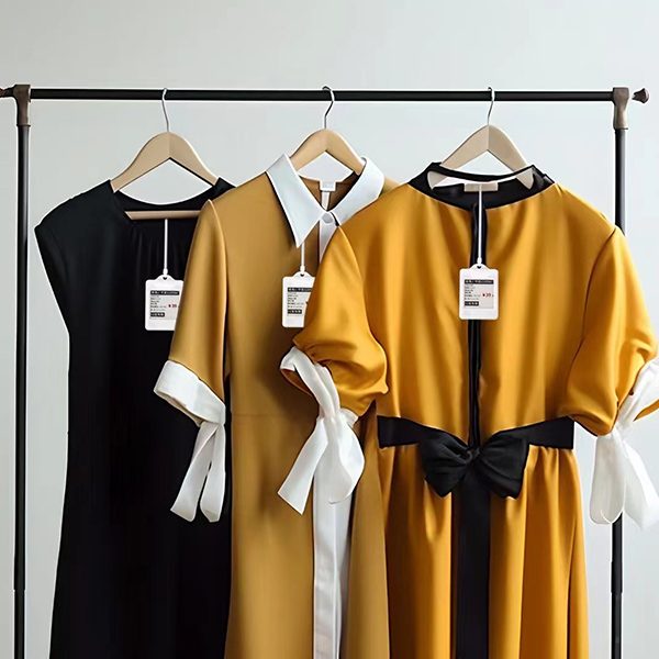Etiquetas para ropa de 1,54 pulgadas, etiqueta electrónica para estantes de 3 colores