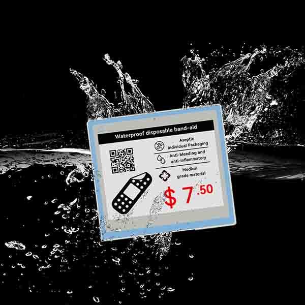 Etiqueta de precio electrónica impermeable de 4,2 pulgadas