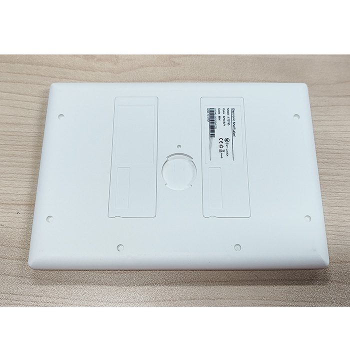 Pantalla electrónica de etiquetas para venta minorista de 7,5 pulgadas y 4 colores, color negro, blanco, rojo y amarillo