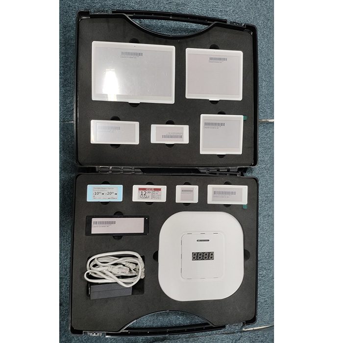 Kits de demostración de etiquetas electrónicas para estanterías, 10 unidades