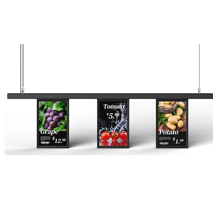 Pantalla única de señalización LCD a todo color de 10,1 pulgadas