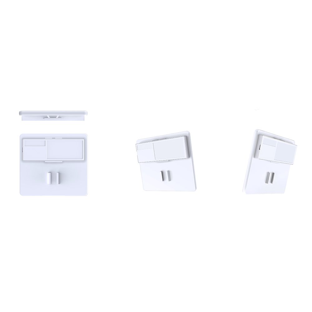 Etiqueta electrónica para estantes de 4,2 pulgadas y 3 colores, color negro, blanco y rojo