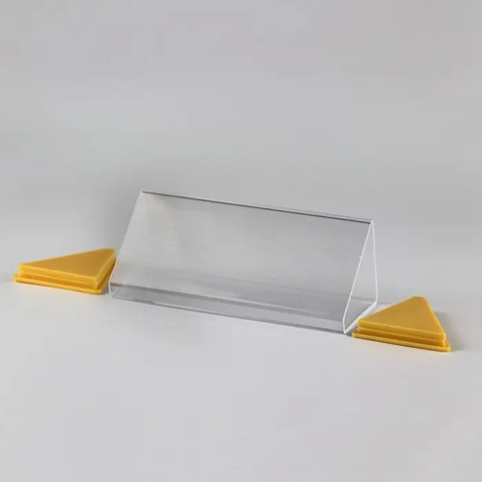 Caja ESL transparente para panadería o área de delicatessen