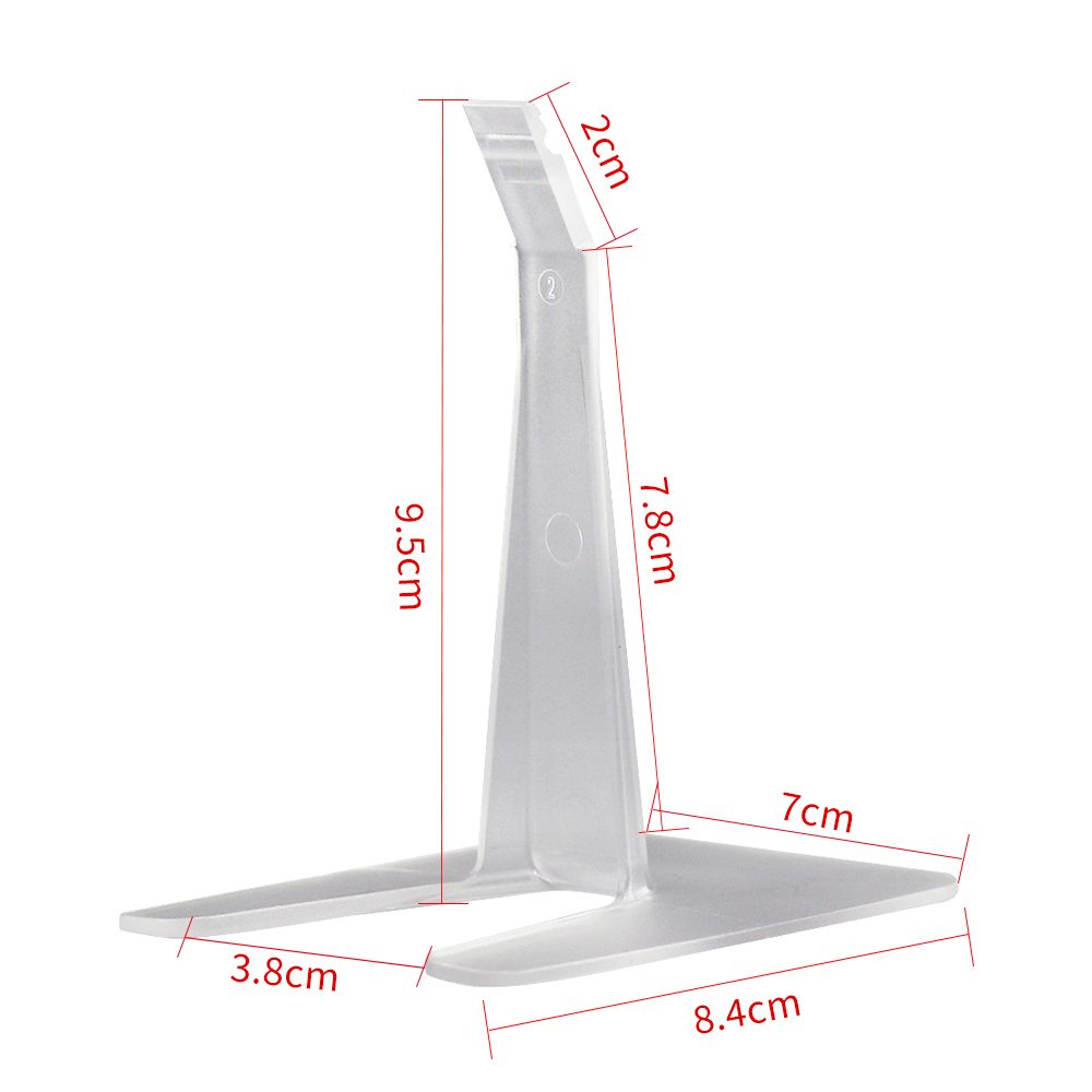 Clip vertical para etiqueta ESL para percha de metal