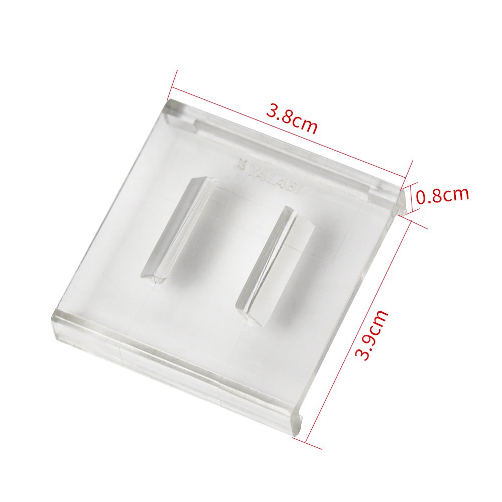Clip vertical para etiqueta ESL para percha de metal